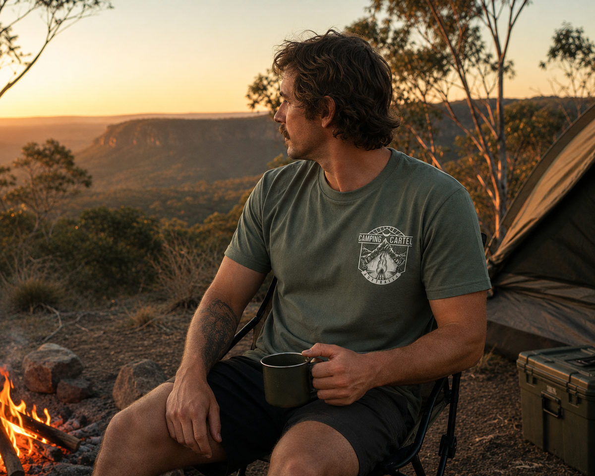 Campfire Mountain Tee