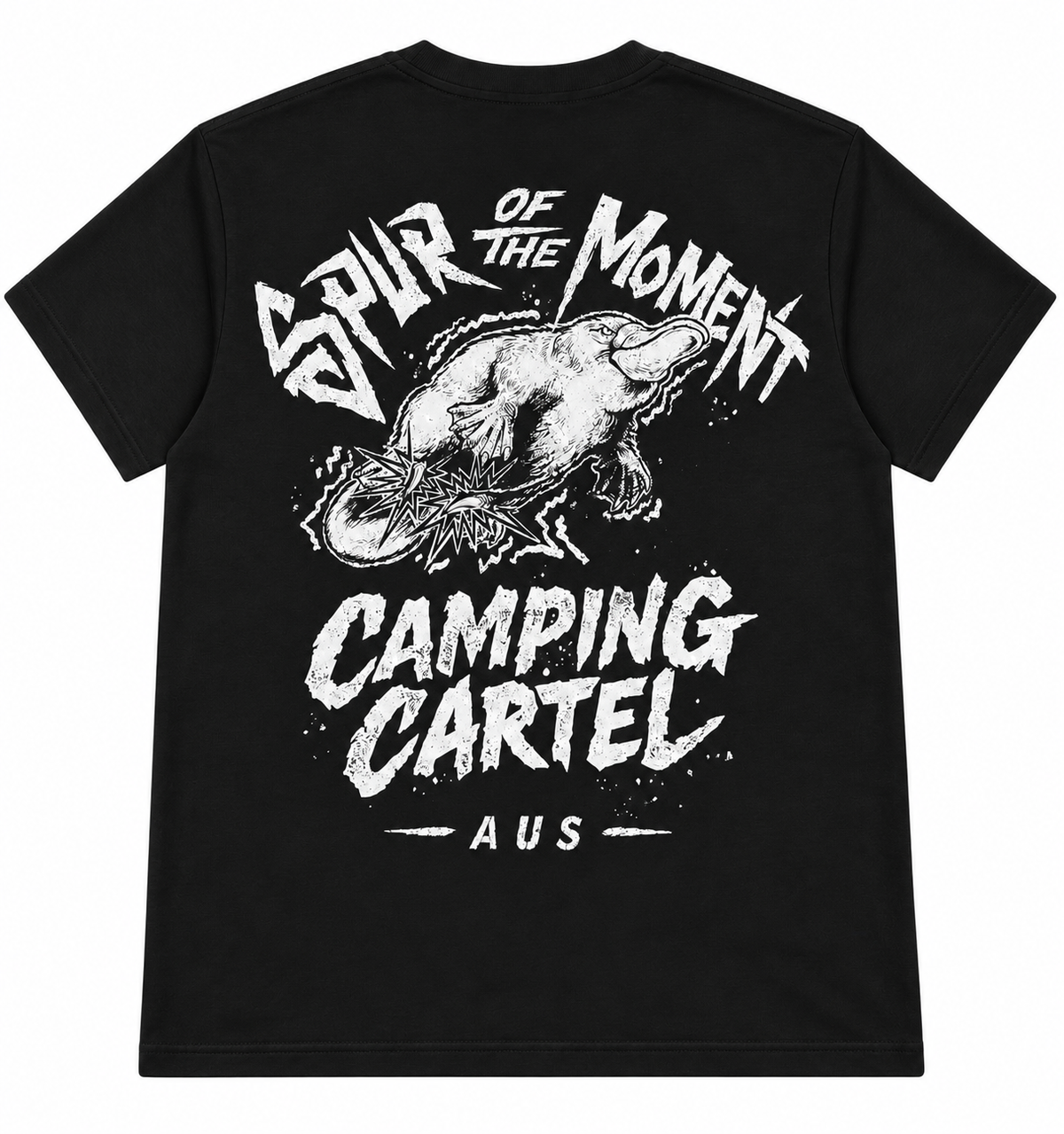 Spur of the moment Tee Black