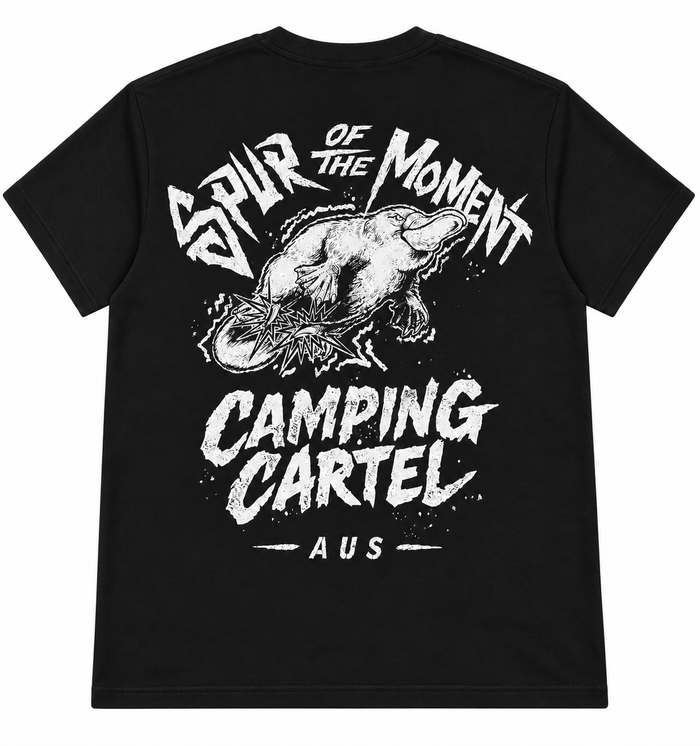 Spur of the moment Tee Black