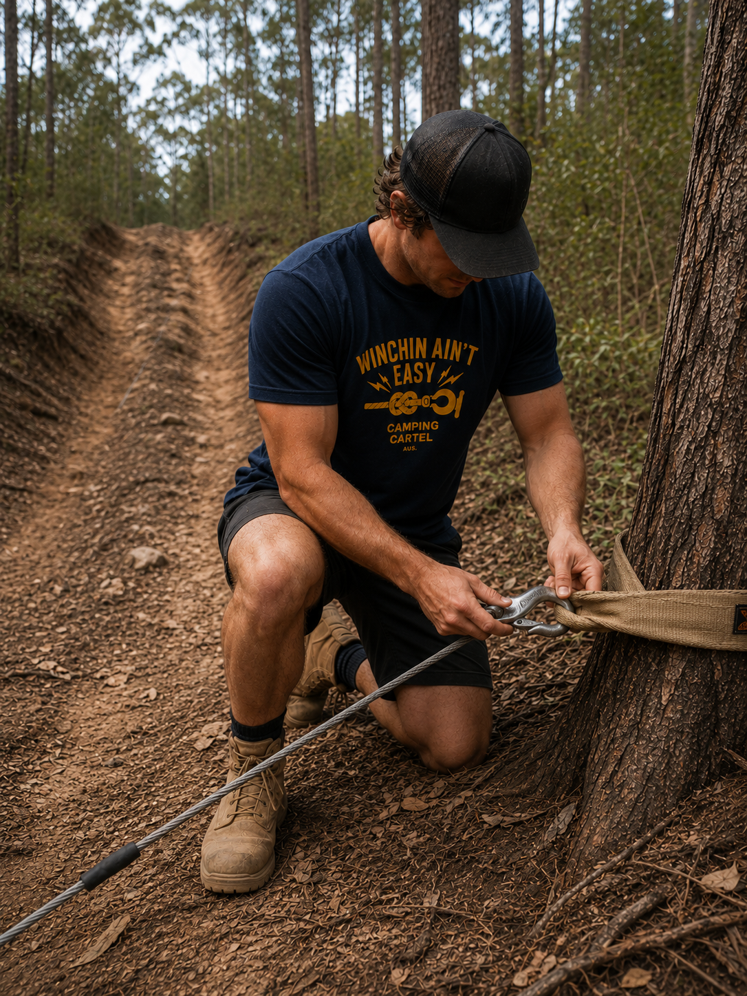 Winchin Ain't Easy Tee