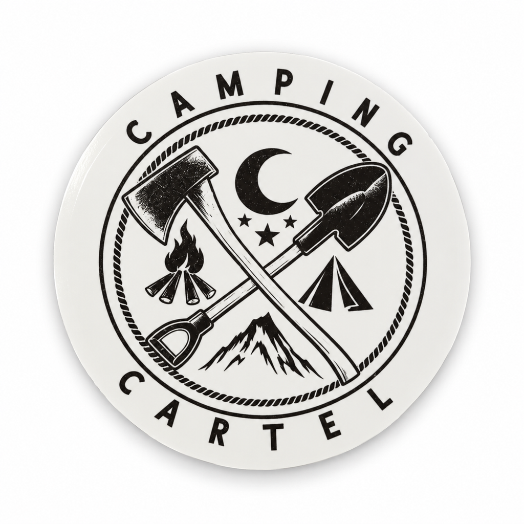 Camping Cartel Adventure Sticker