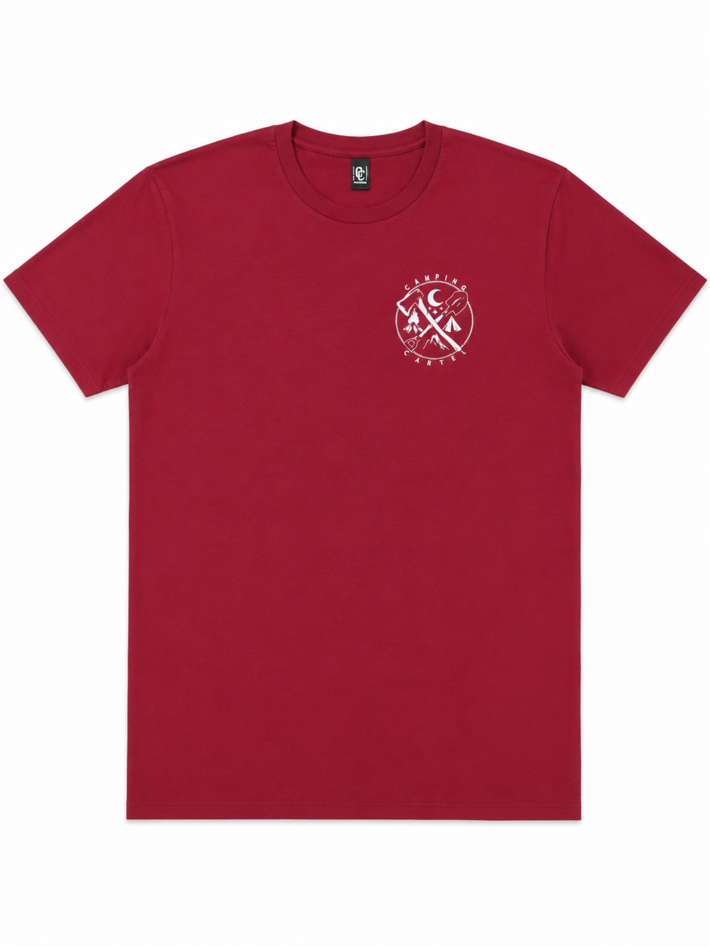 CC Red Font Logo Tee