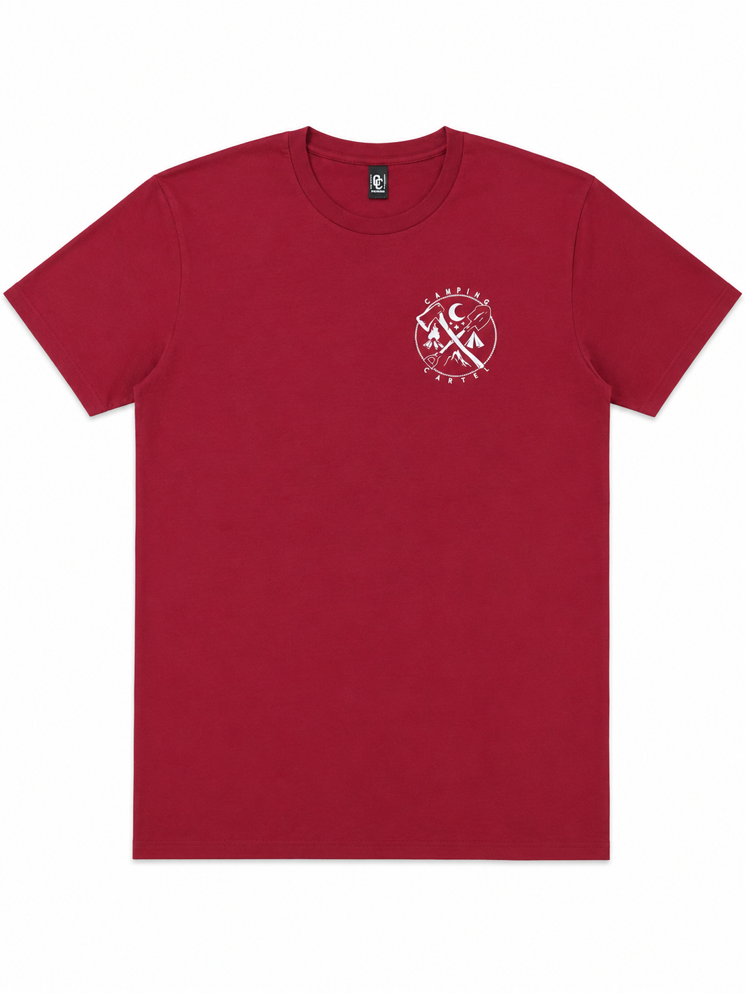 CC Red Font Logo Tee
