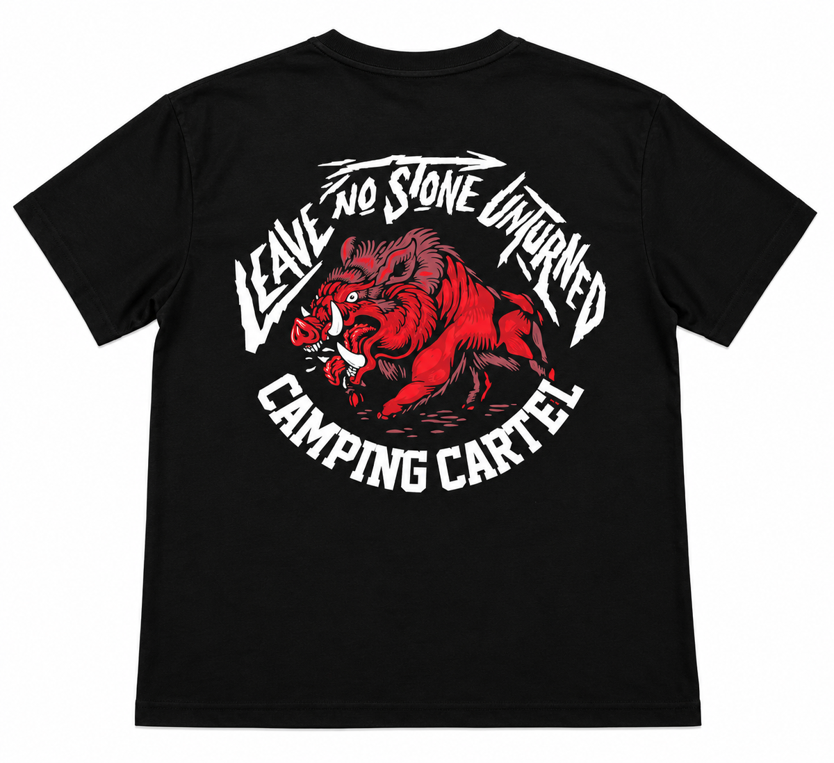 Leave No Stone Unturned Boar Tee